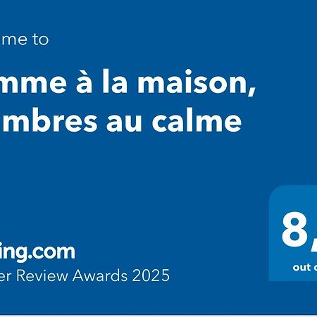 Comme A La Maison, Chambres Au Calme Verrens-Arvey Esterno foto